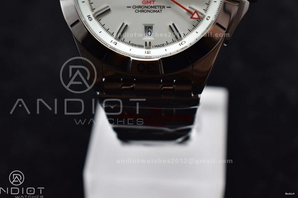 White 40mm 1:1 On SS Edition GMT Best Bracelet Factory Chronomat A2836 Dial Breitling BLS Automatic 0320